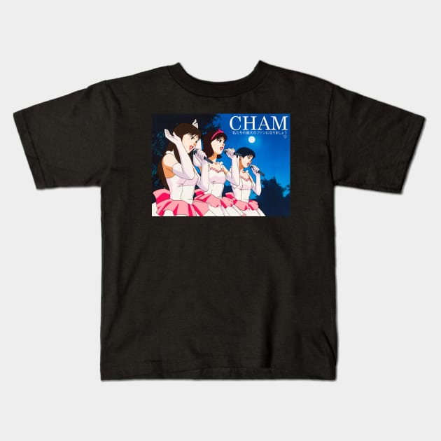 CHAM (from Perfect Blue) Kids T-Shirt by Scum & Villainy